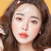 Lenstown 梨芝瞳 Aquafit Brown 月拋(2片)